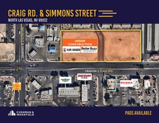 North Las Vegas, NV Commercial Land - W Craig Rd @ Simmons St North Las Vegas, NV Commercial Land - W Craig Rd @ Simmons St