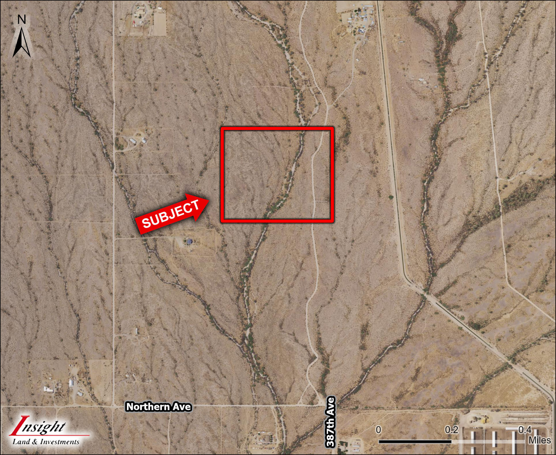 387th Ave @ Northern Ave, Tonopah, AZ for Sale