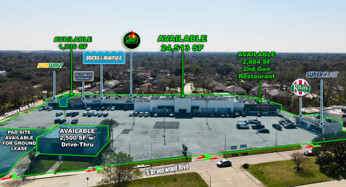5401-5413 S Braeswood Blvd, Houston, TX for Rent