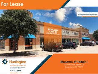 Sugar Land, TX Storefront Retail/Office - 1227 Museum Square Dr