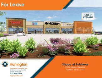 Fulshear, TX Retail - 27125 Fulshear Bend Dr
