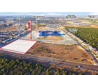 Laredo, TX Commercial Land - 3602 Lomas Del Sur Blvd