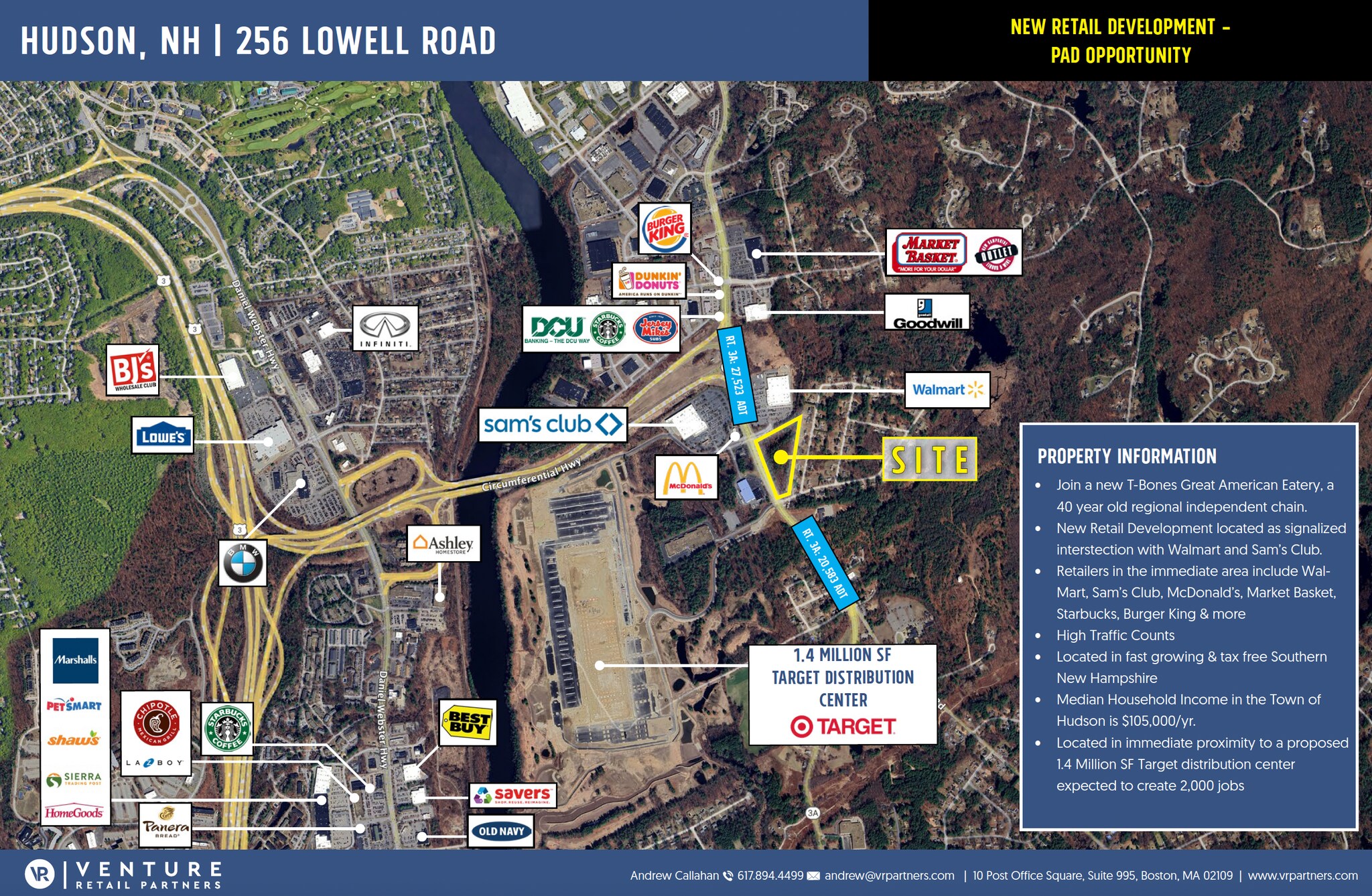 256 Lowell Rd, Hudson, NH for Rent