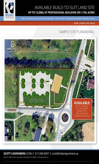 Noblesville, IN Commercial Land - 10533 Greenfield Ave Noblesville, IN Commercial Land - 10533 Greenfield Ave