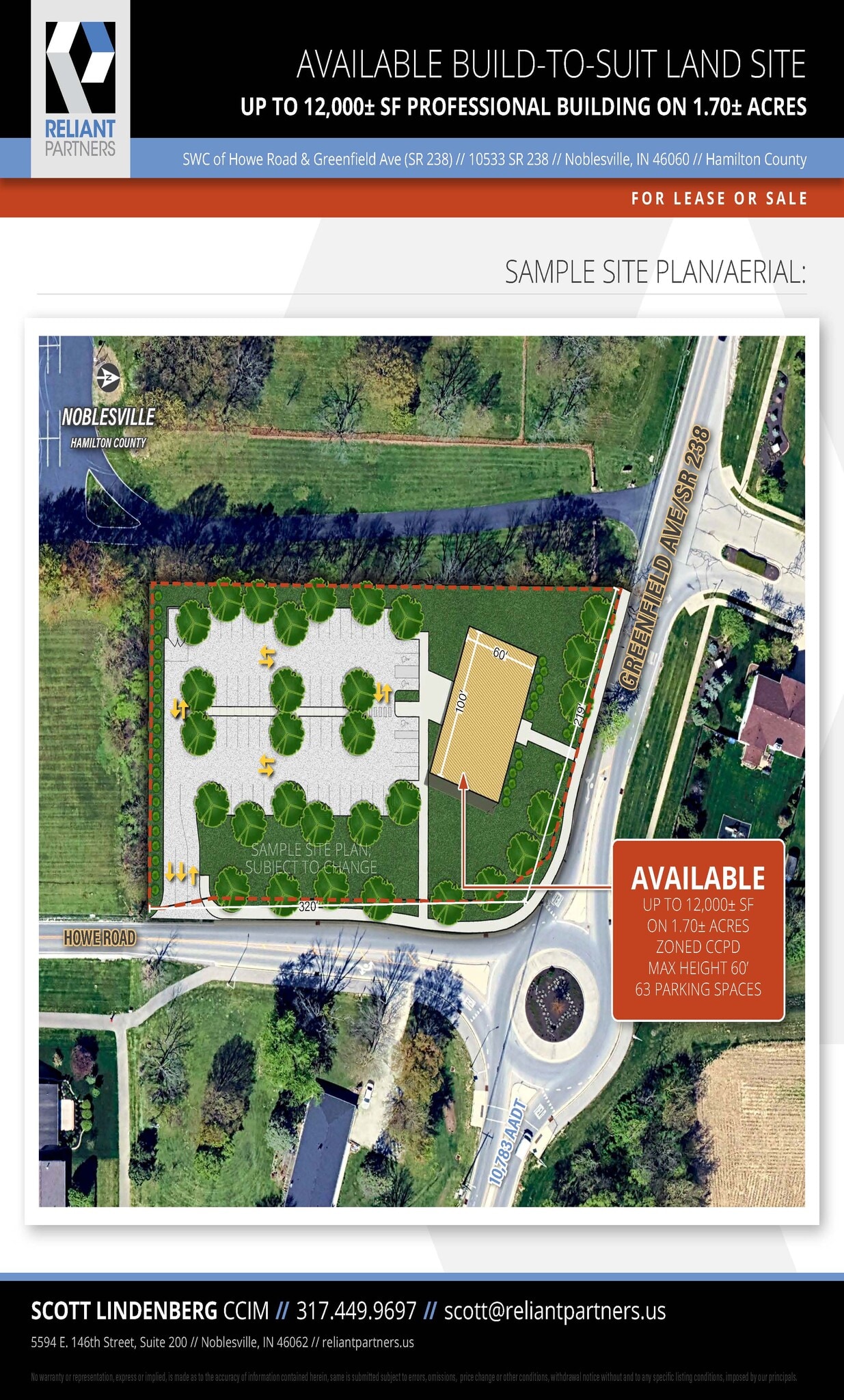 10533 Greenfield Ave, Noblesville, IN for Sale