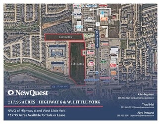 Houston, TX Commercial - Highway 6 & W Little York