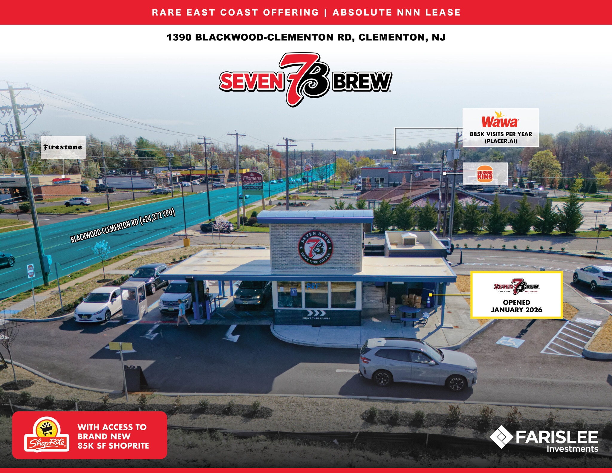 1390 Blackwood Clementon Rd, Clementon, NJ for Sale