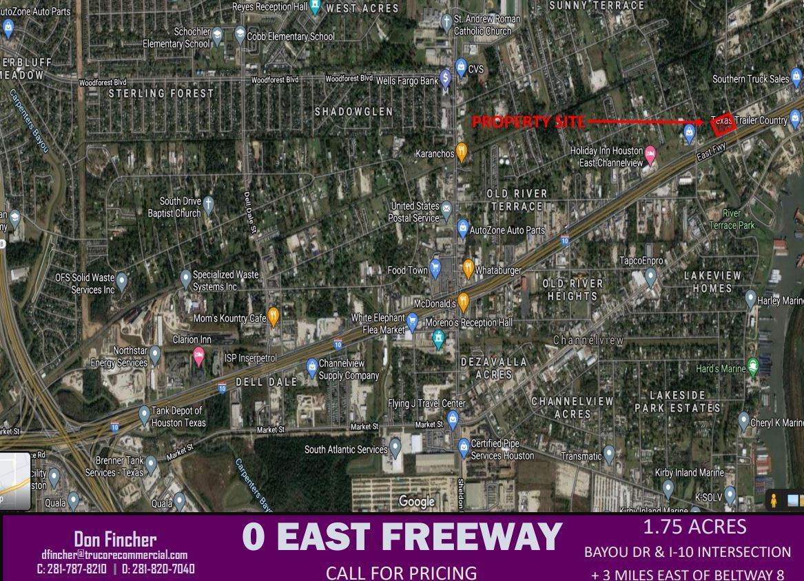 0 I-10, Channelview, TX for Sale