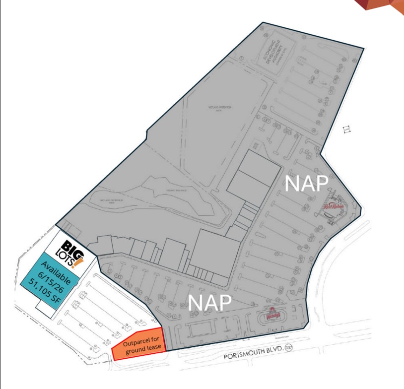 Chesapeake Center Outparcel, Chesapeake, VA for Rent