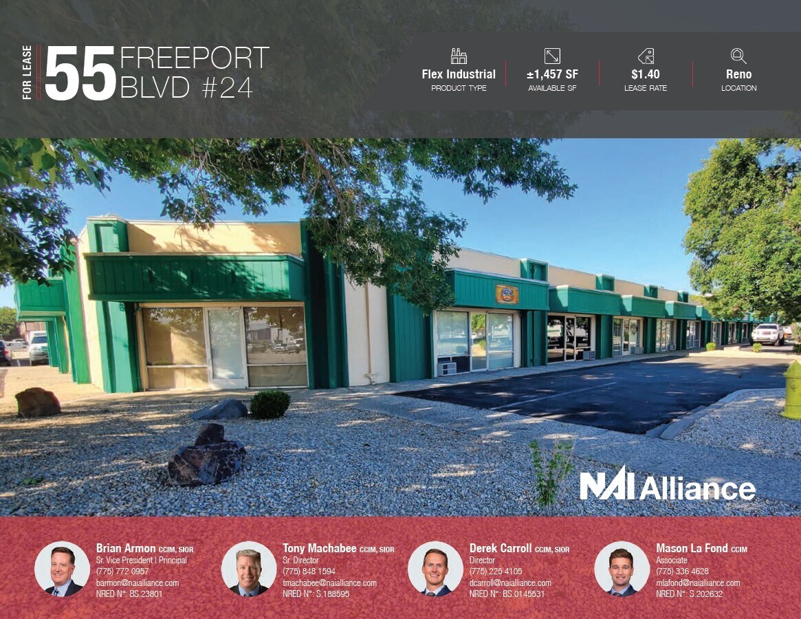 55 Freeport Blvd, Sparks, NV for Rent