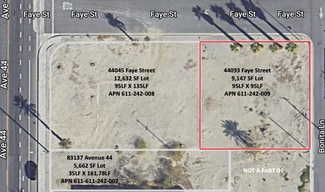 Indio, CA Commercial - Avenue 44 @ Faye Street Indio, CA Commercial - Avenue 44 @ Faye Street