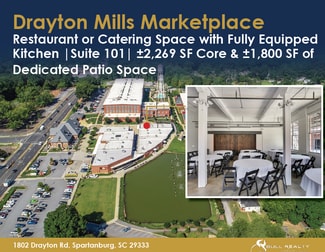 Spartanburg, SC Retail - 1802 Drayton Rd Spartanburg, SC Retail - 1802 Drayton Rd