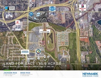 Oklahoma City, OK Commercial Land - Martin Luther King Avenue