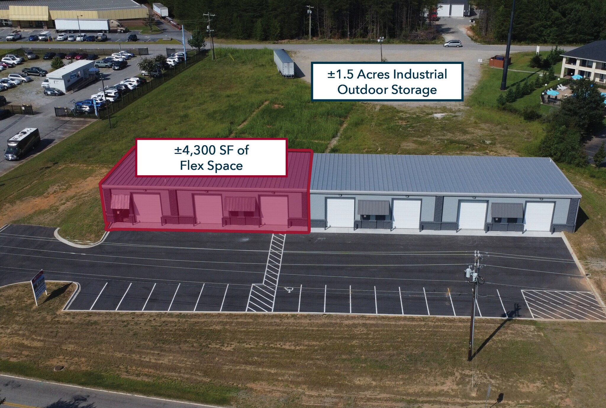 6689 Pottery Rd Spartanburg, SC 29303 Industrial Property for Lease on