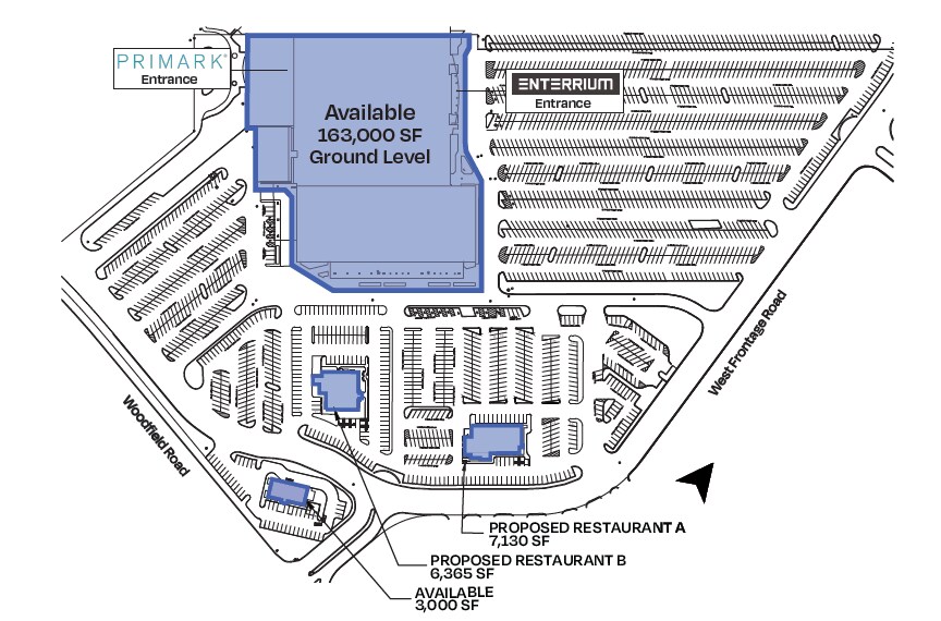 5 Woodfield Mall, Schaumburg, IL for Rent