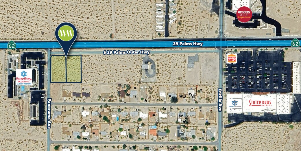 29 Palms Outer Hwy @ Panorama Ave, Twentynine Palms, CA for Sale