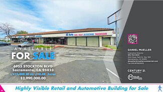 Sacramento, CA Storefront Retail/Office - 6955 Stockton Blvd