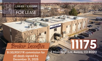 Aurora, CO Office/Medical - 11175 E Mississippi Ave Aurora, CO Office/Medical - 11175 E Mississippi Ave