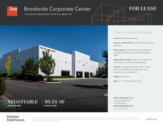 Reno, NV Industrial - 1135 S Rock Blvd