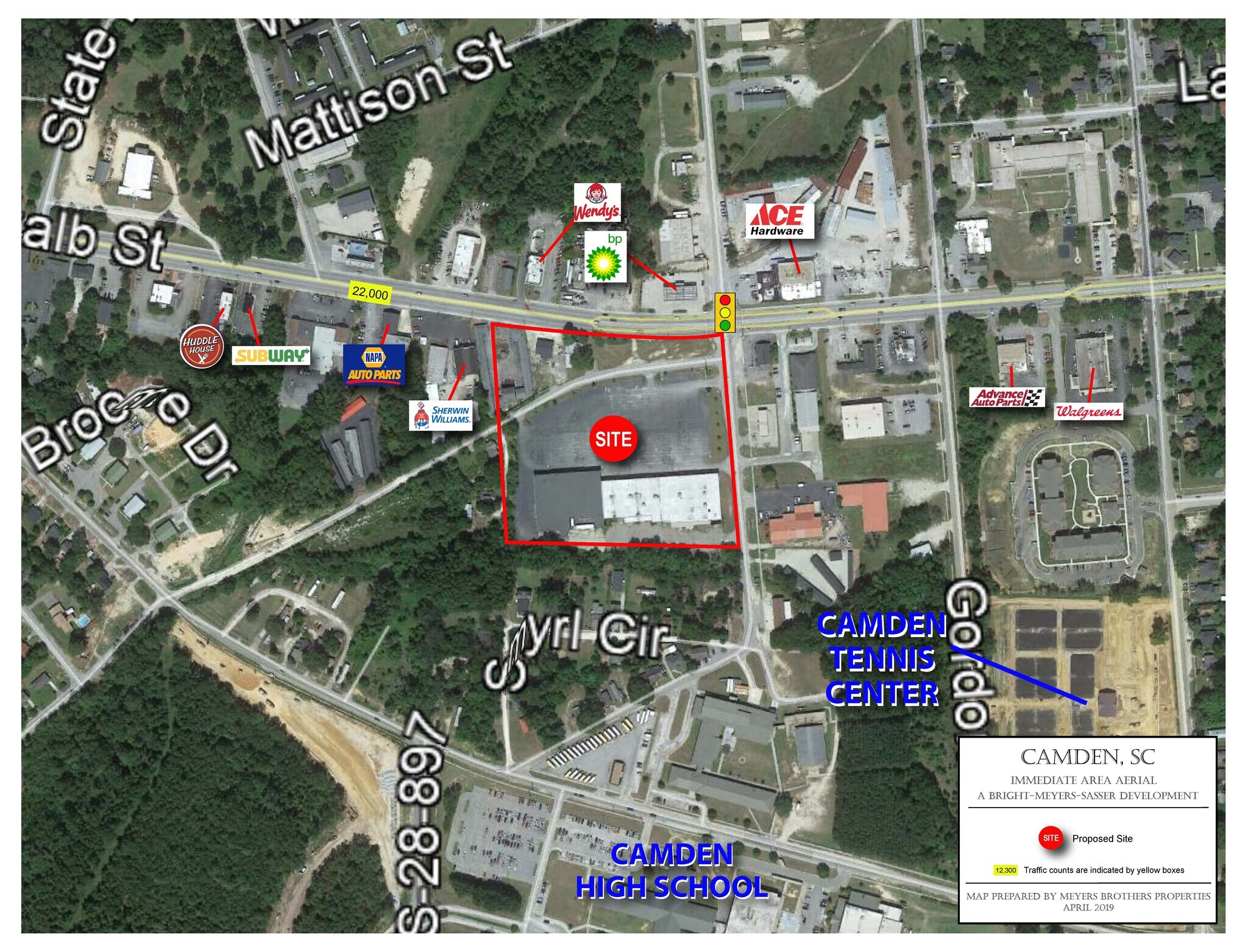 1001 Old River Rd Camden, SC 29020 Shopping Center Property for Lease