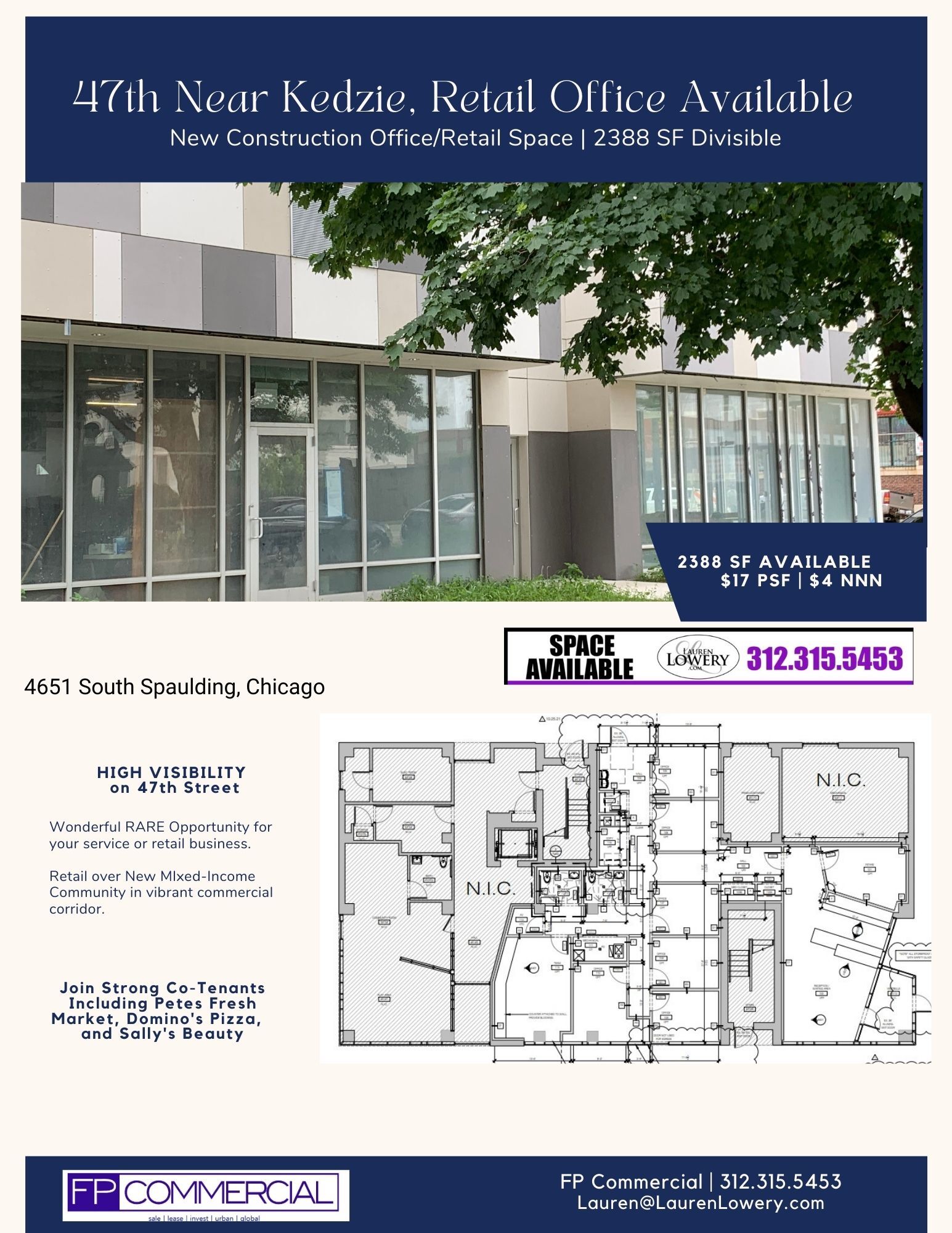 4651 S Spaulding Ave, Chicago, IL for Rent