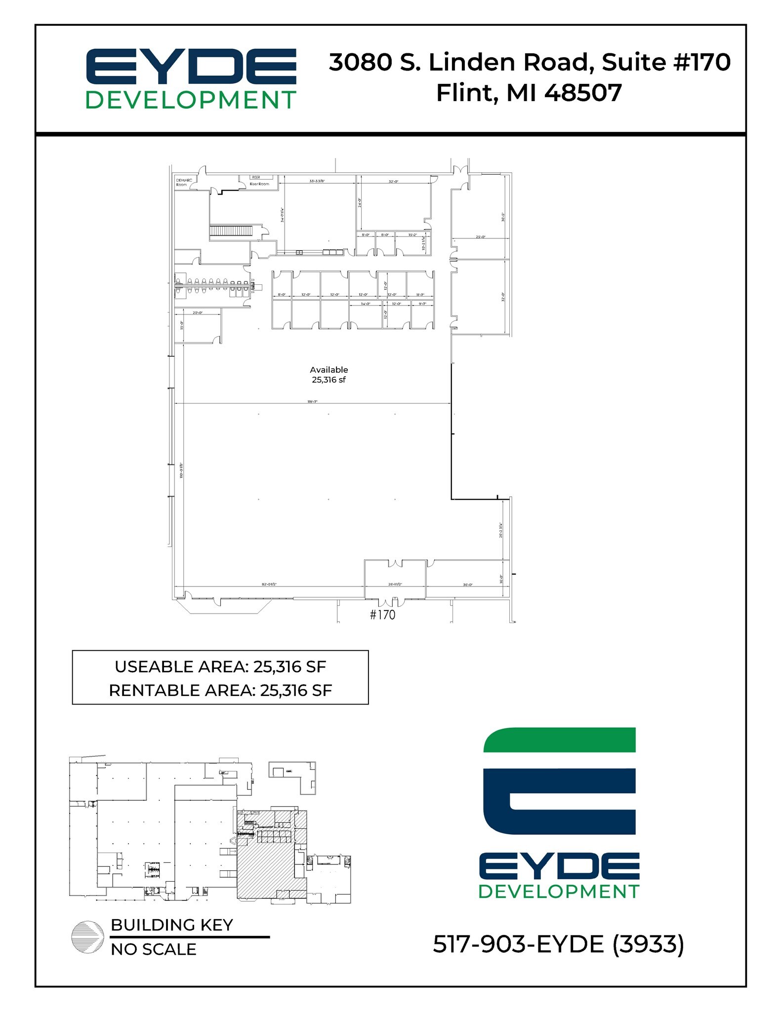 3030-3136 S Linden Rd, Flint, MI for Rent
