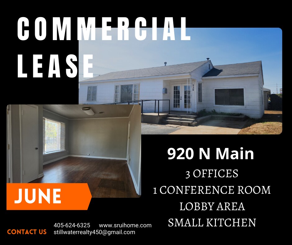920 N Main St, Stillwater, OK for Rent