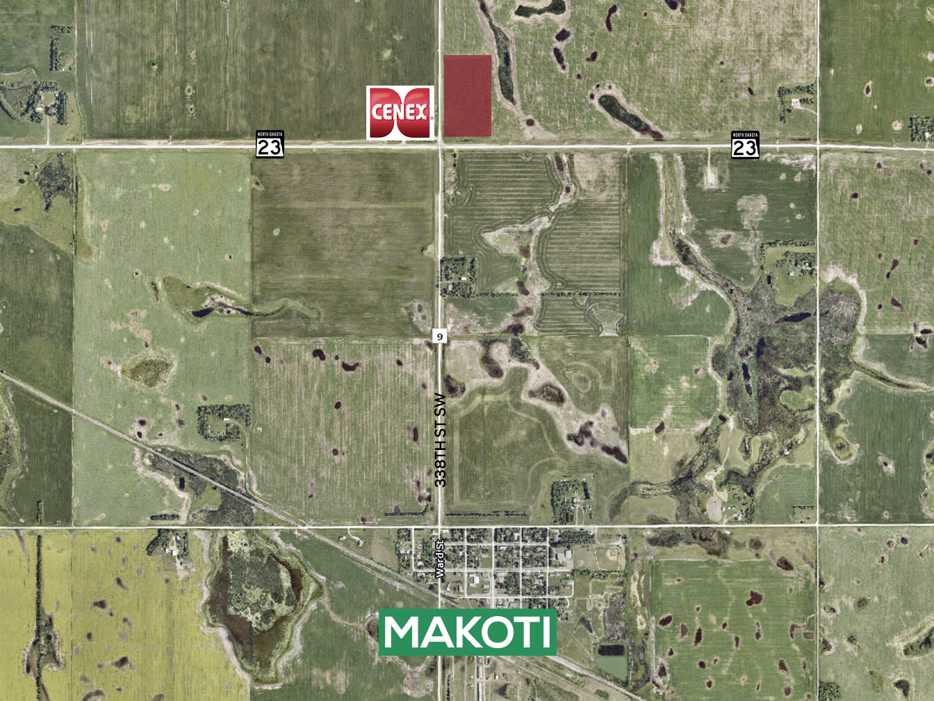 Highway 23, Makoti, ND for Sale