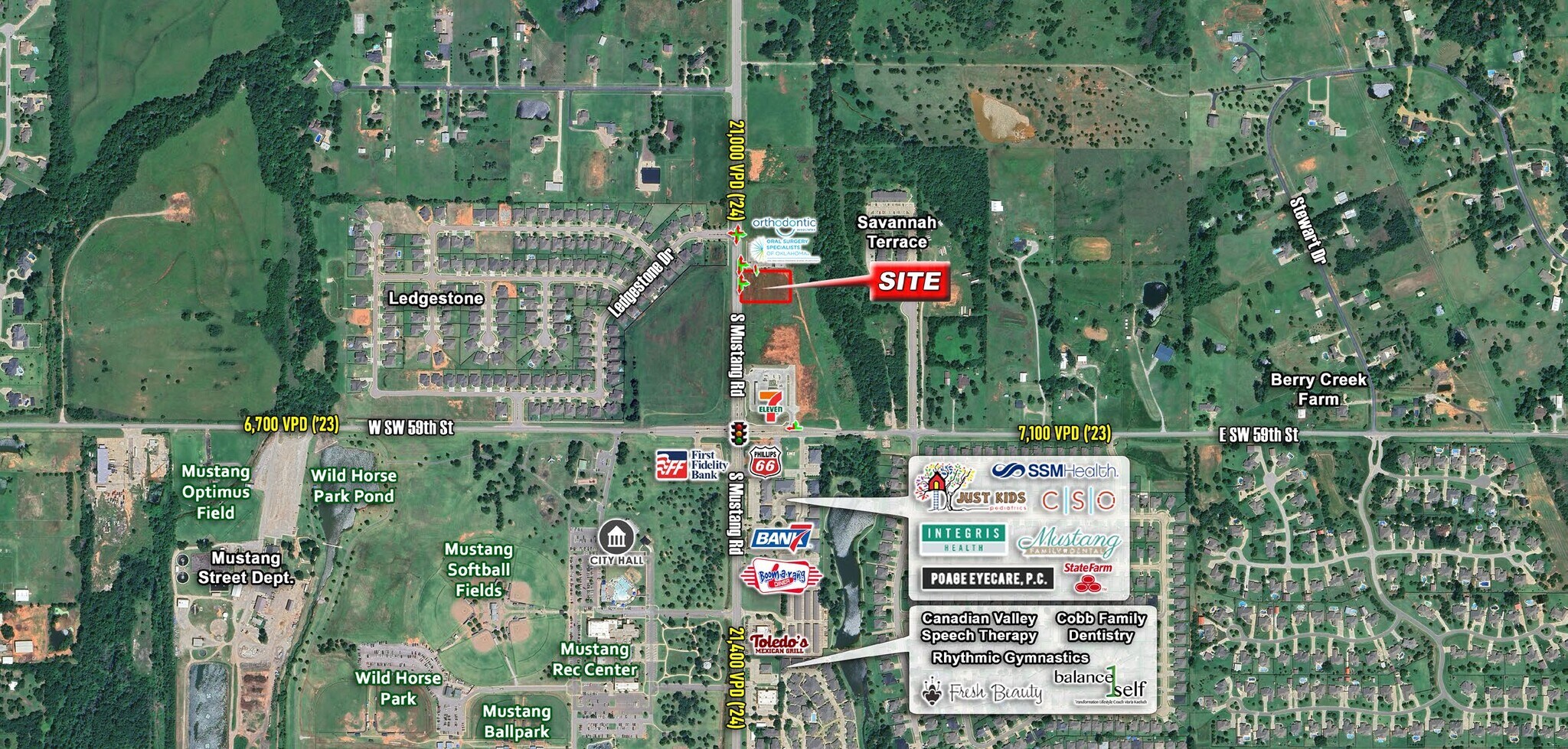 SW 59th Rd, Mustang, OK for Sale