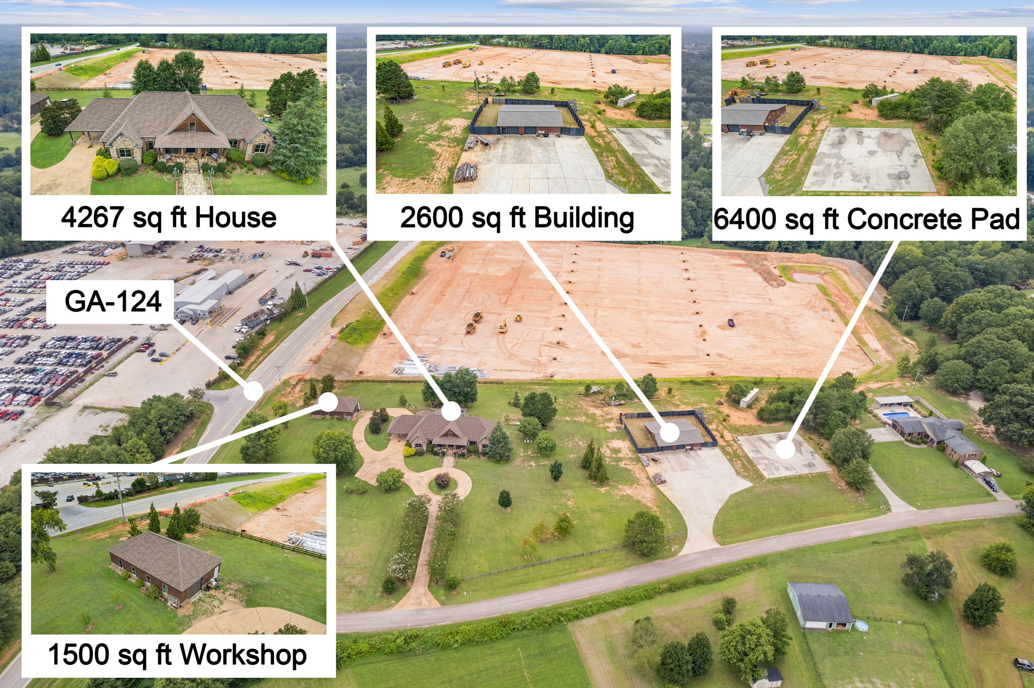 2932 Highway 124 W, Jefferson, GA for Sale