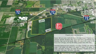 Springfield, IL Industrial Land - Dual Rail Site