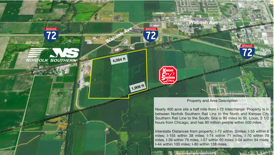 Dual Rail Site, Springfield, IL for Sale