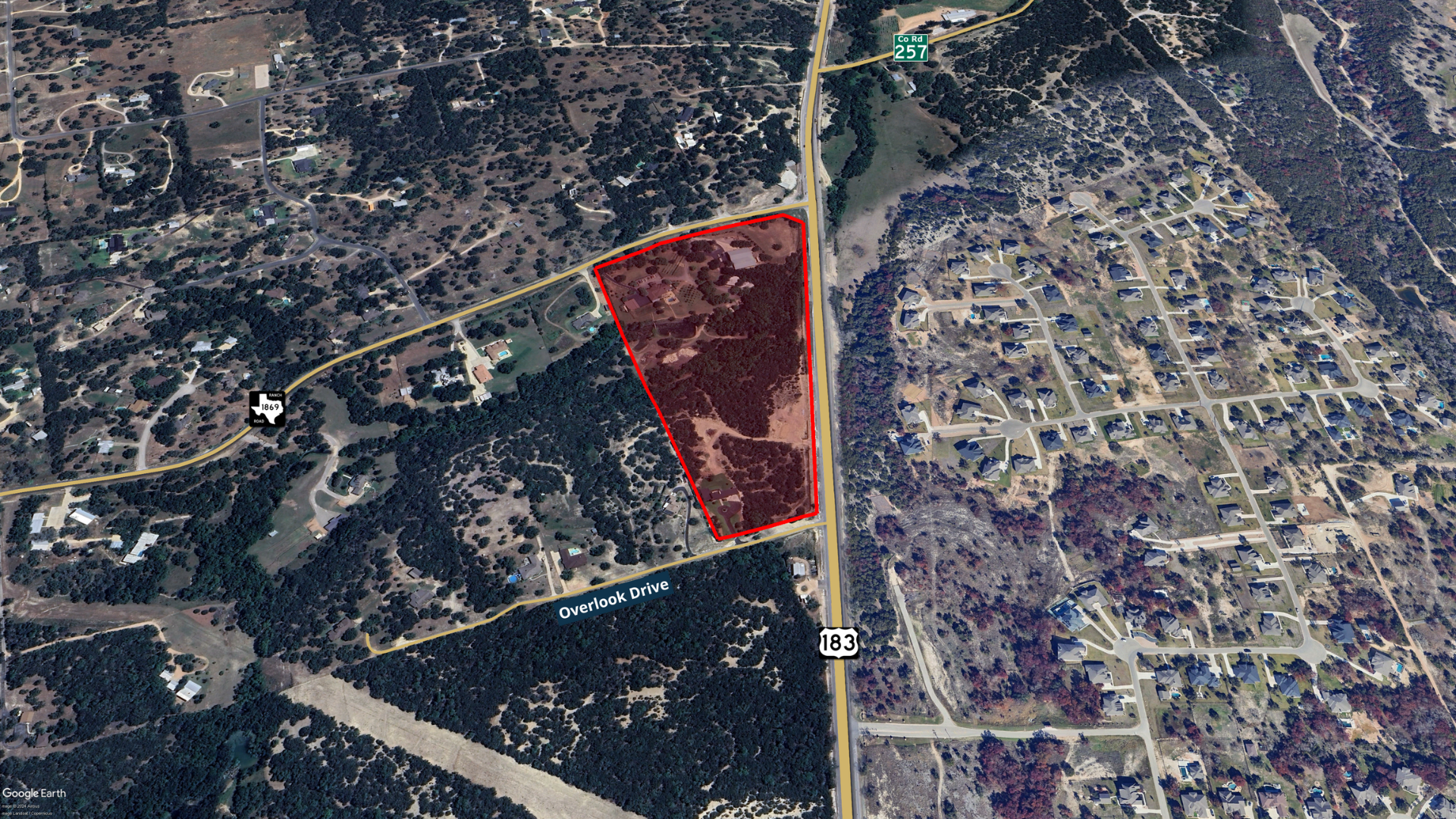Hwy 183 & RM 1869, Liberty Hill, TX for Sale