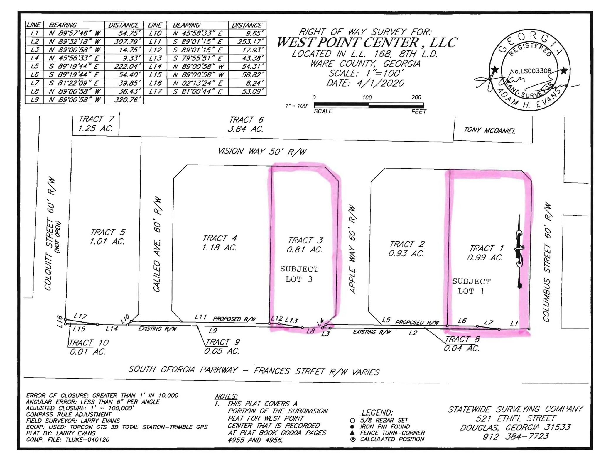 1602 S Georgia Pky, Waycross, GA for Sale