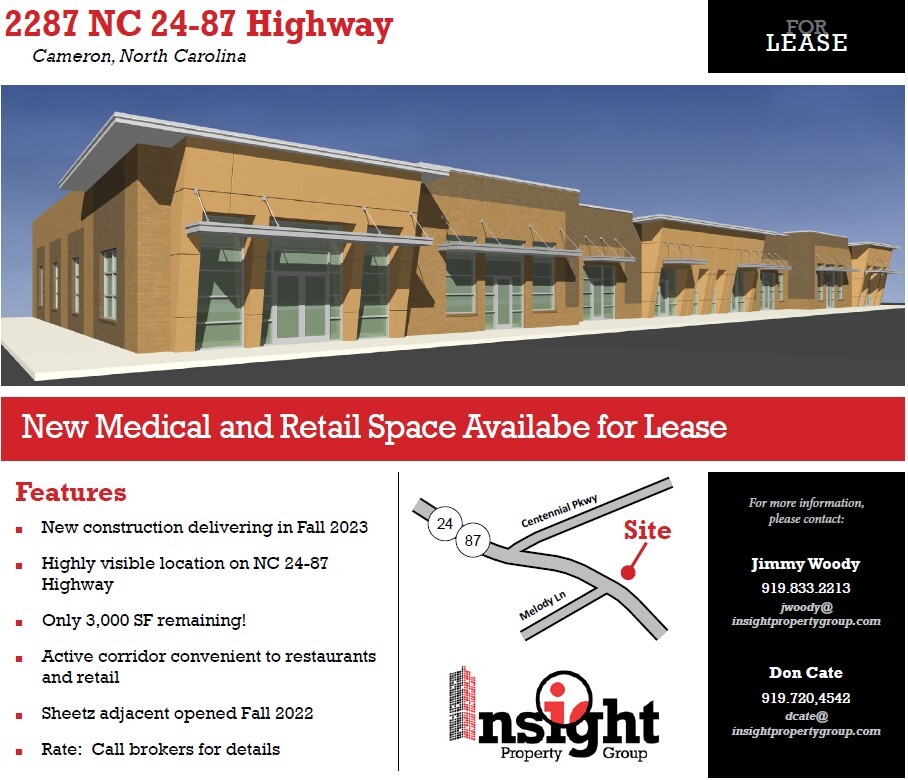 2287 NC 24-87 Hwy, Cameron, NC for Rent