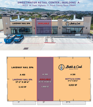 Spicewood, TX Retail - 18217-18225 State Highway 71