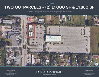 Palm Springs, FL Retail - 1180-1190 S Congress Ave