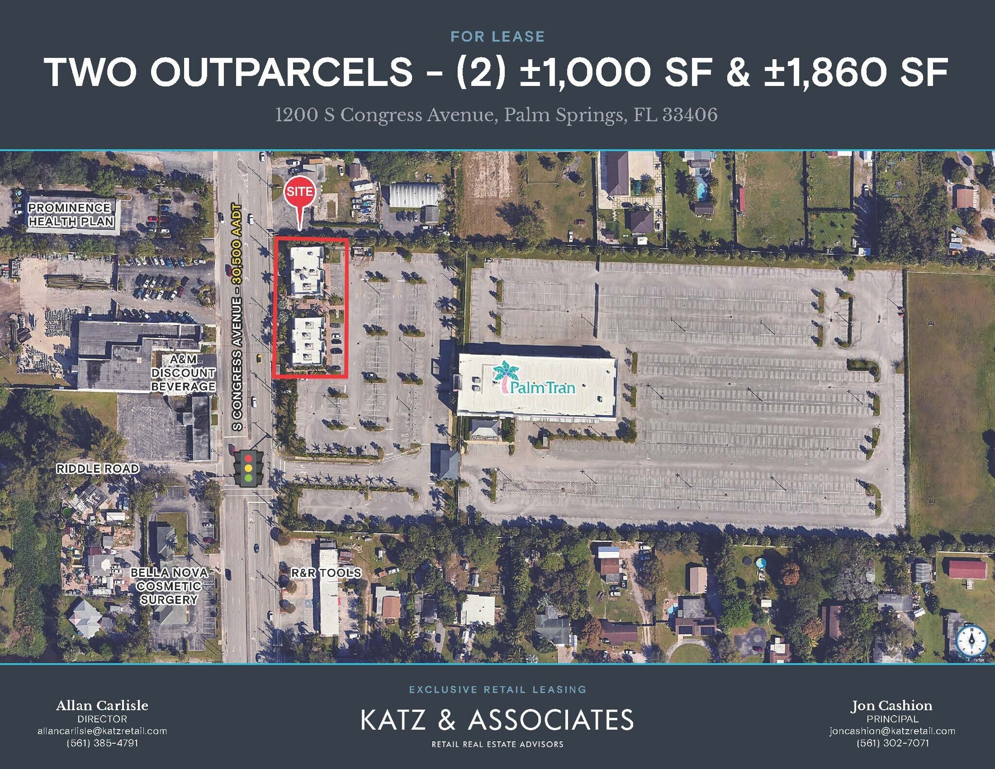 1180-1190 S Congress Ave, Palm Springs, FL for Rent