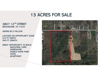 Brookshire, TX Commercial Land - 3807 12th St