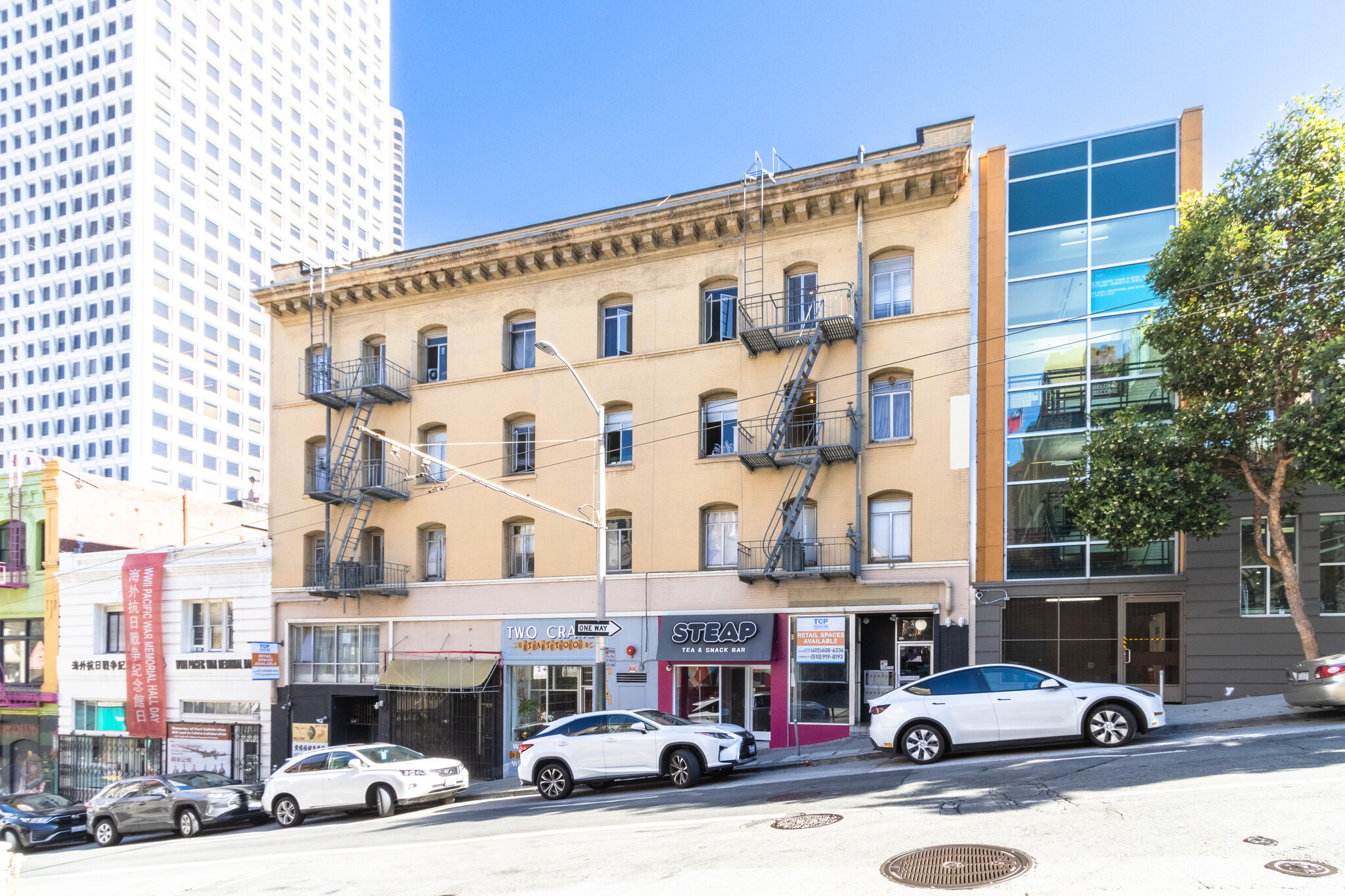 819-831 Sacramento, San Francisco, CA for Rent