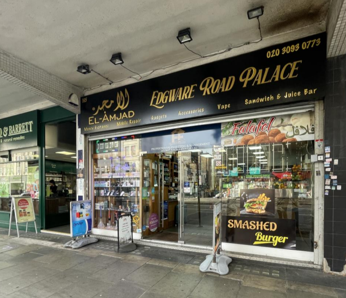 165-167 Edgware Rd, London, LND for Rent