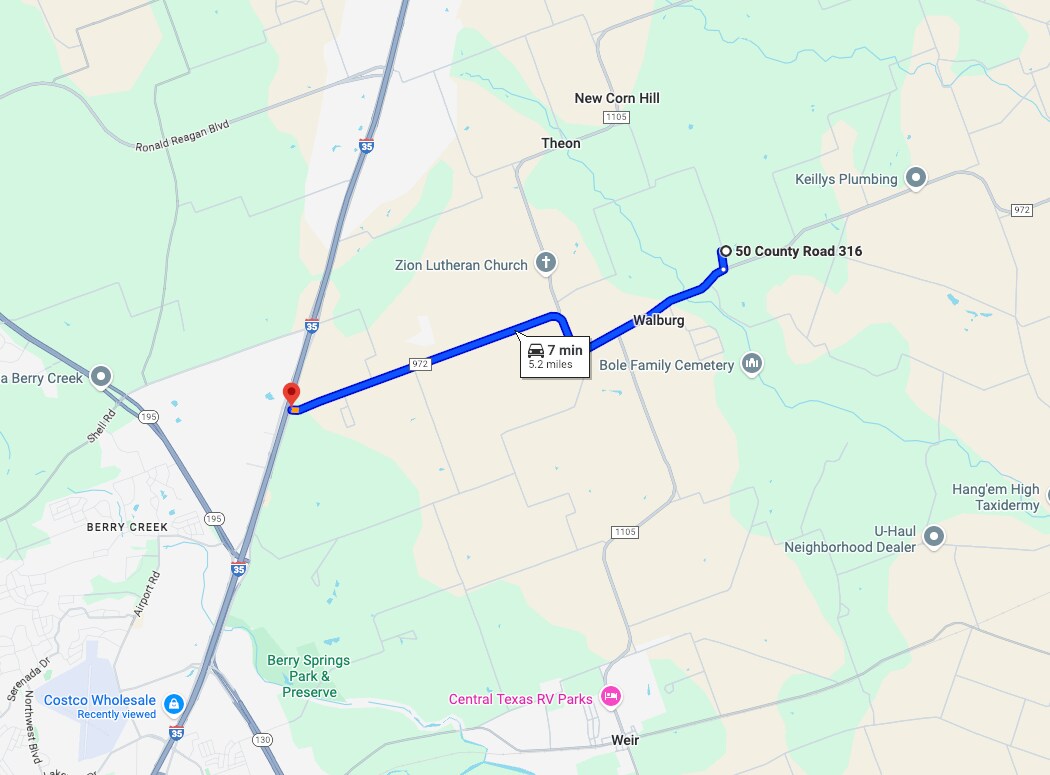 50 Co 316 rd, Georgetown, TX for Sale