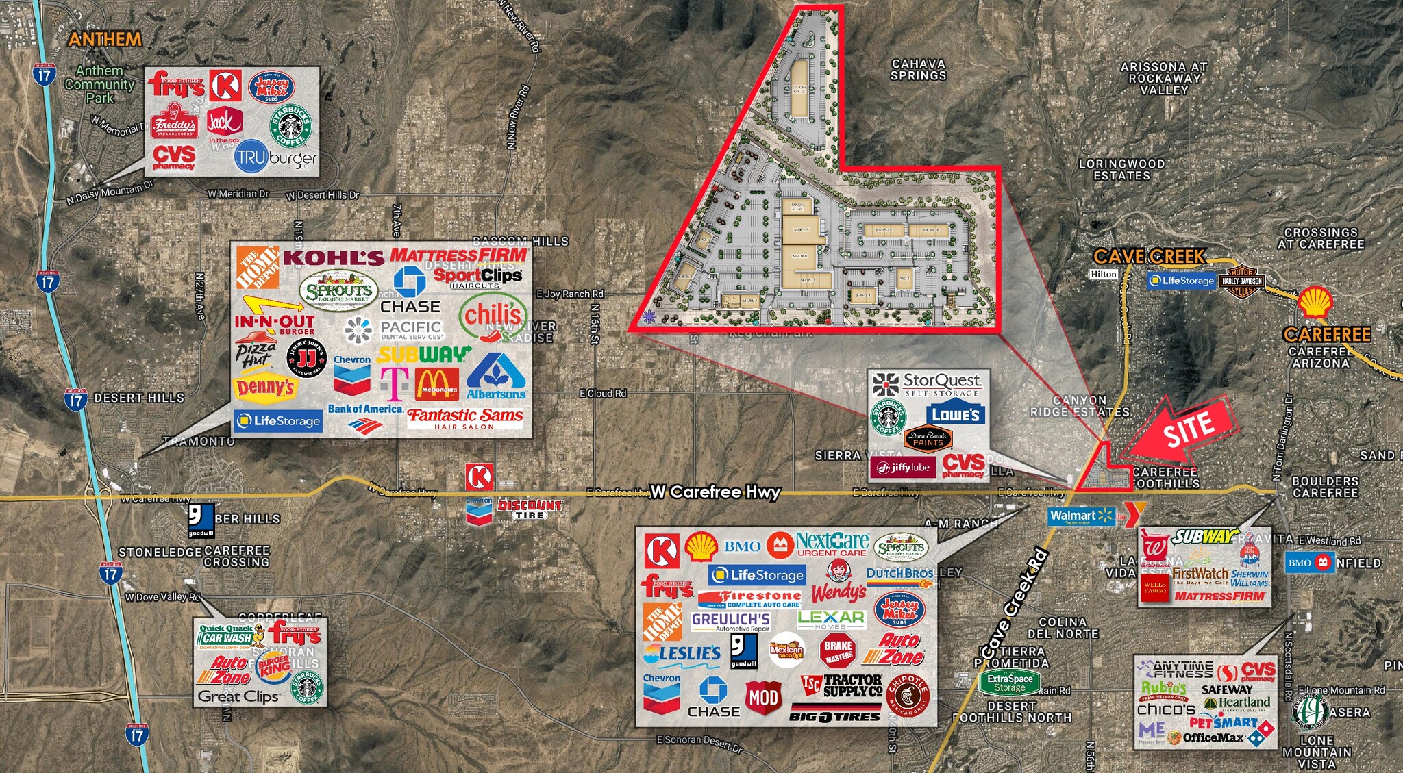 NEC Carefree Hwy & Cave Creek Rd, Cave Creek, AZ for Sale