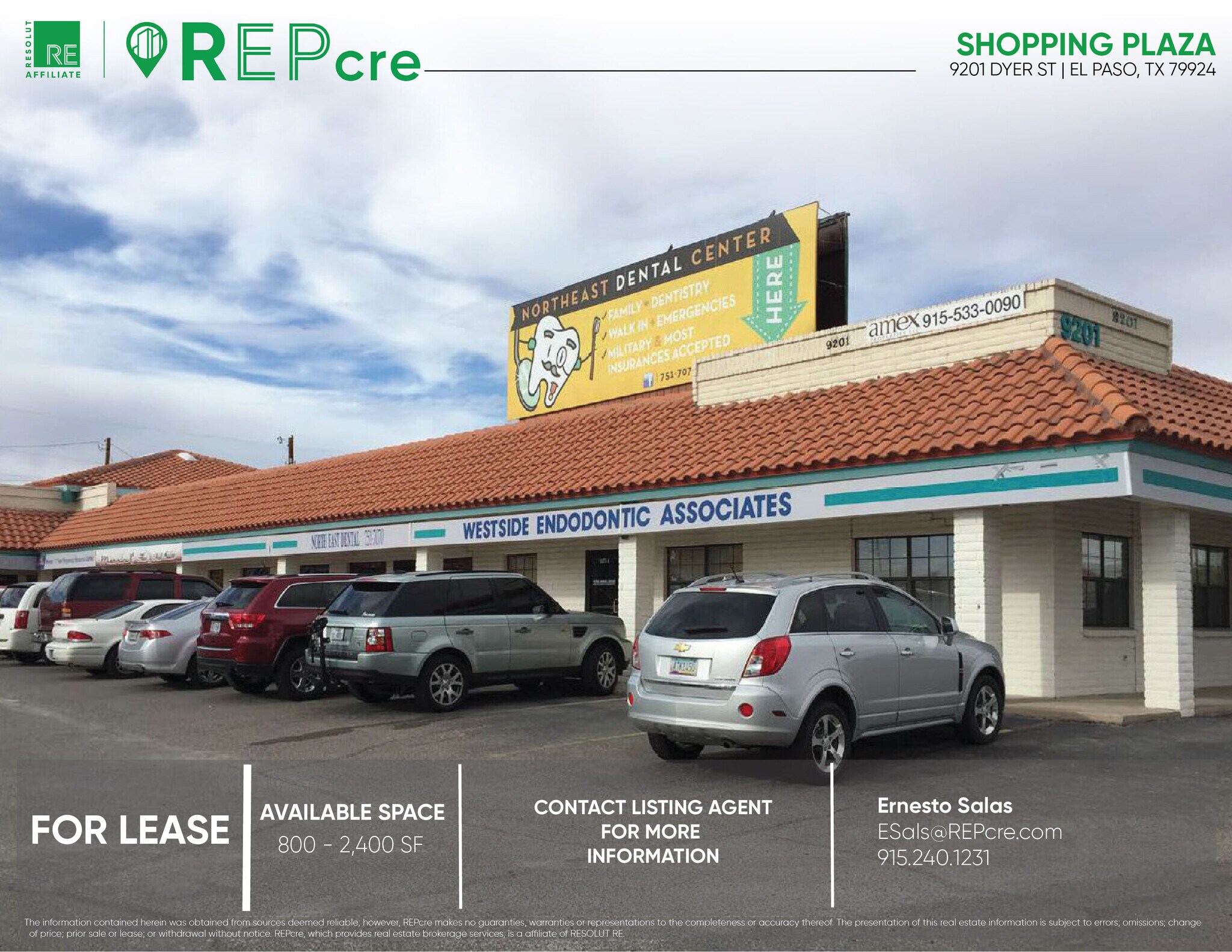 9201 Dyer St, El Paso, TX for Rent