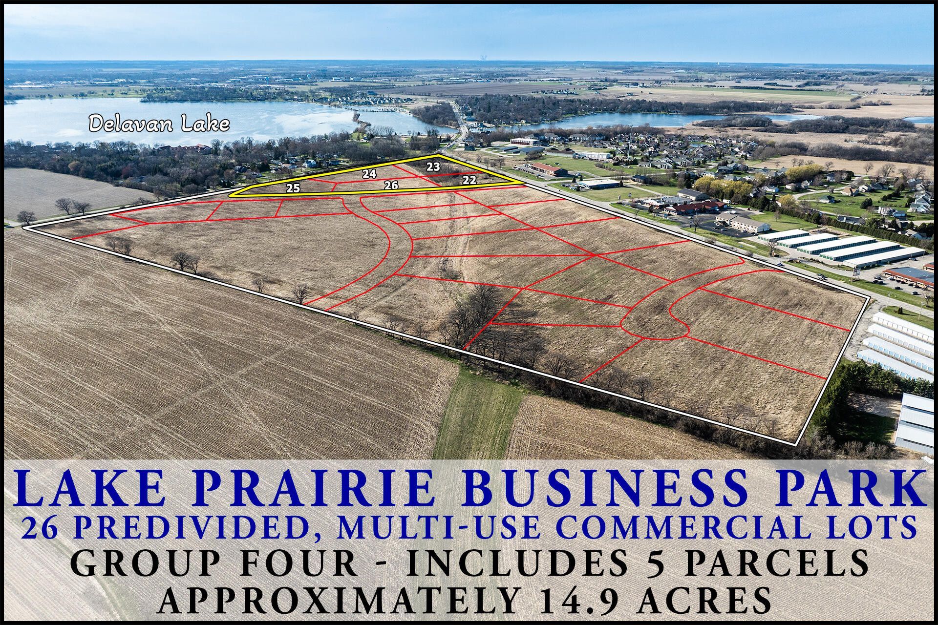 Lt22-Lt26 Highway 50, Delavan, WI for Sale