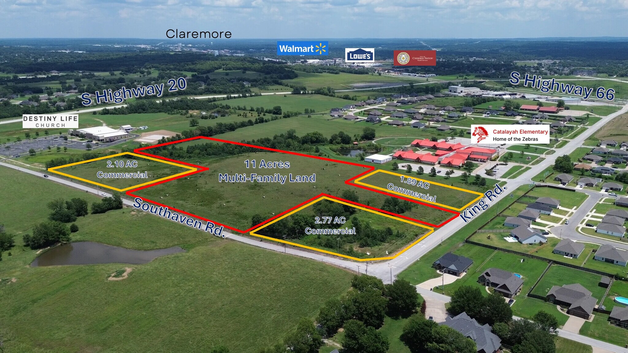 2700 King Rd, Claremore, OK for Sale