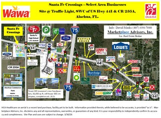 Alachua, FL Commercial Land - US HWY 441 & CR 235A Alachua, FL Commercial Land - US HWY 441 & CR 235A