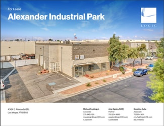 Las Vegas, NV Industrial - 4364 E Alexander Rd