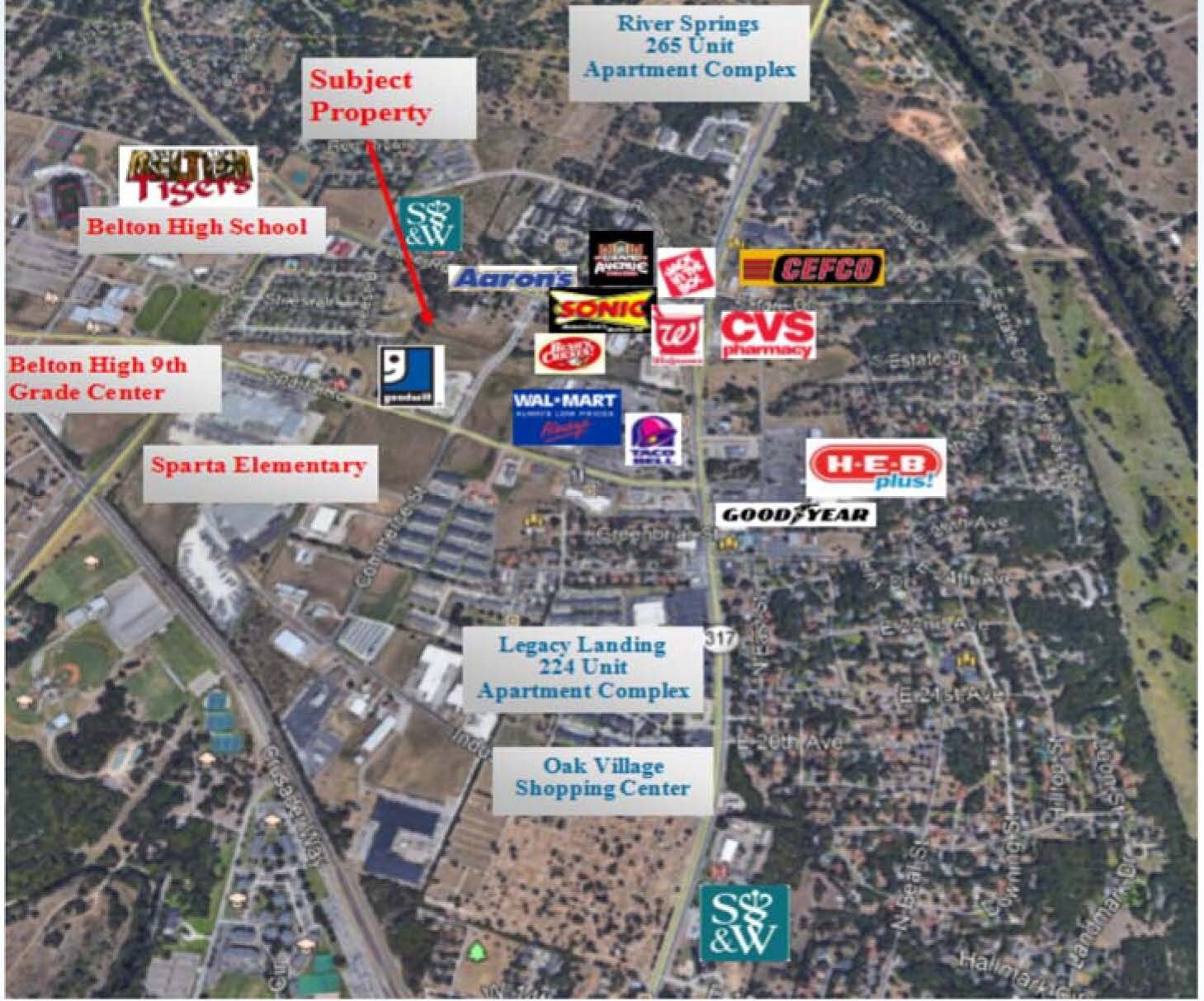 W Of Goodwill, Belton, TX for Rent