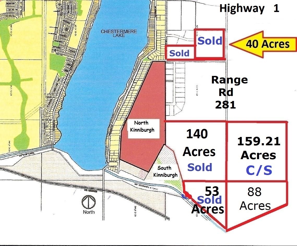 Rge Rd 281, Chestermere, AB for Sale